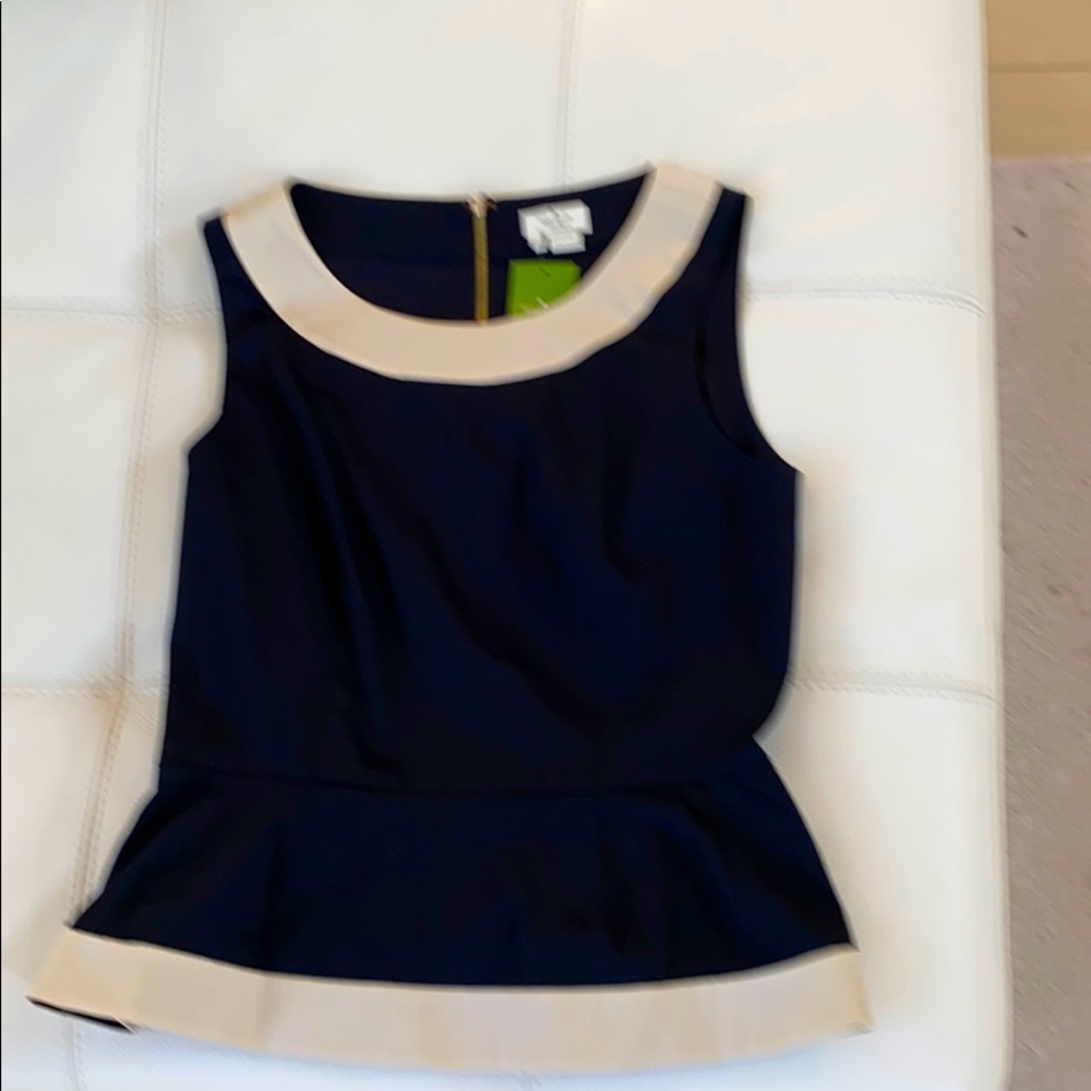 Kate spade peplum top